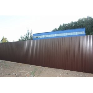 Забор из профнастила 2,0 м