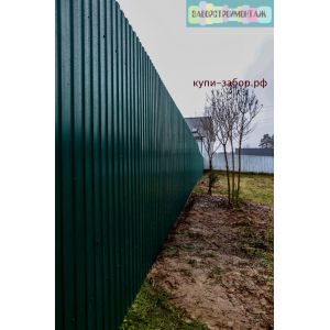 Забор из профнастила 1,8 м